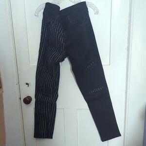 Hot Topic Disney Tim Burton's The Nightmare Before Christmas two tone jeans. EUC